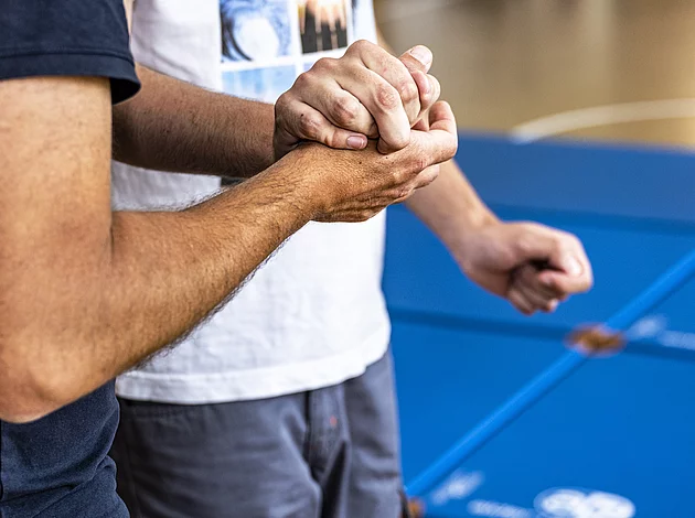 Physiotherapie mit Menschen