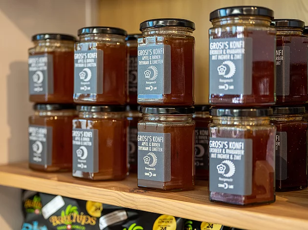 Hausgemachte Food Produkte Konfitüre