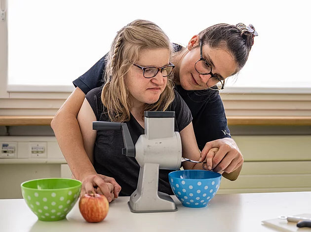 Ergotherapie mit Menschen