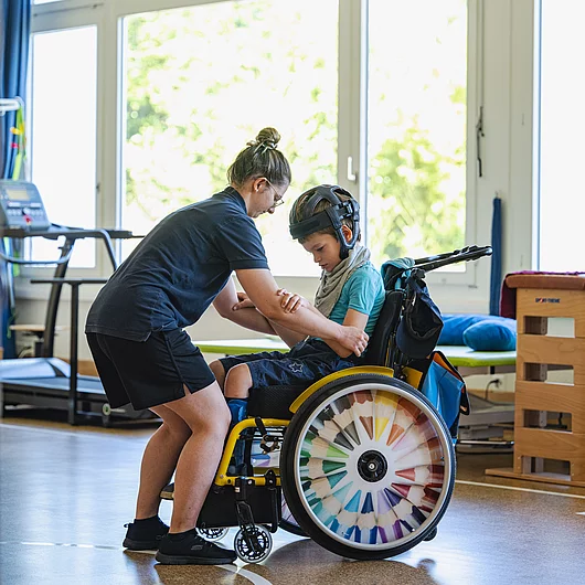 Physiotherapie mit Menschen