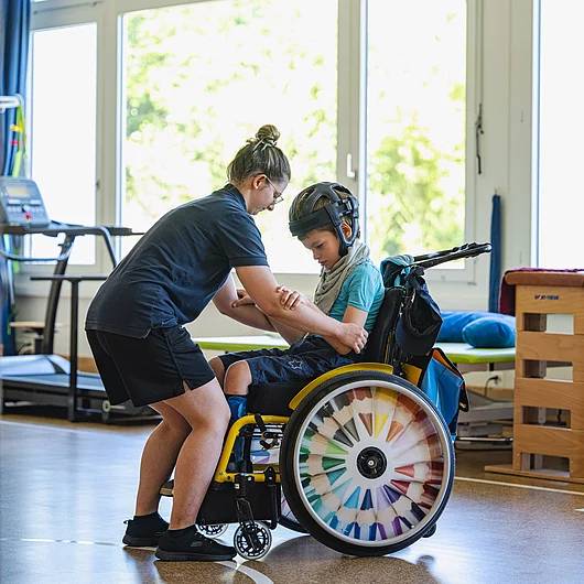 Physiotherapie mit Menschen
