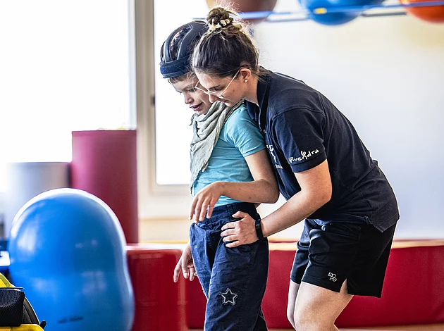 Physiotherapie mit Menschen