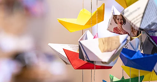 Designhandwerk Wohn Accessoires Hängende Schiffli