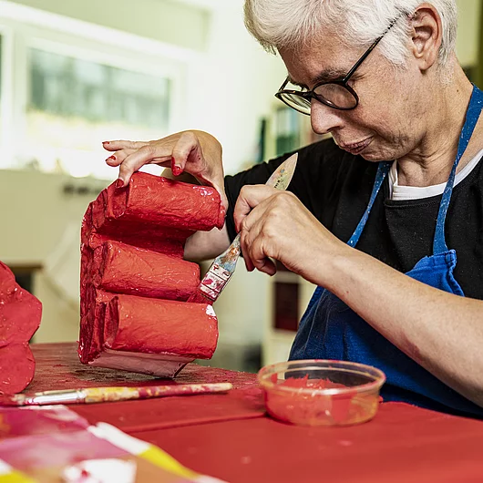Corporate Menschen Farberlebnis Akazie