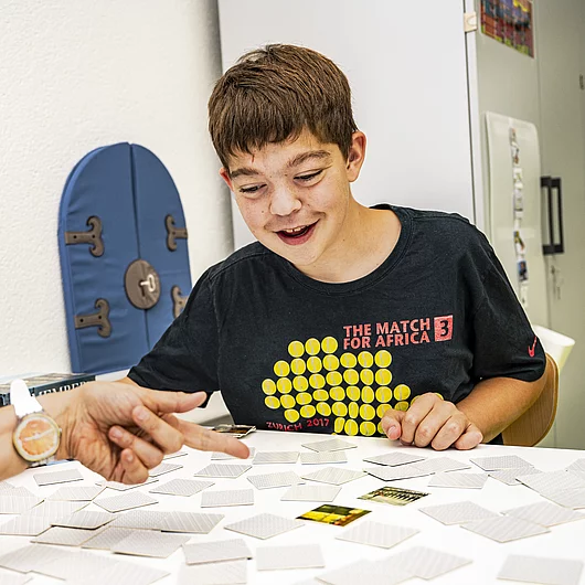 Logopaedie Therapiesituation mit Menschen