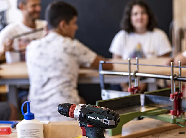 Schule mit Menschen Werkkunde Werkraum