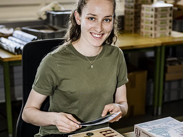 Versand Verpackung Erfolgsstory Verpackung Spiel EliTree