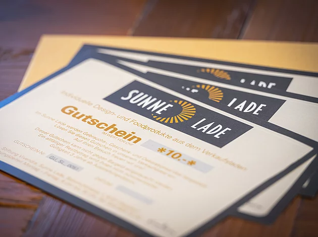 Sunne Lade Gutschein