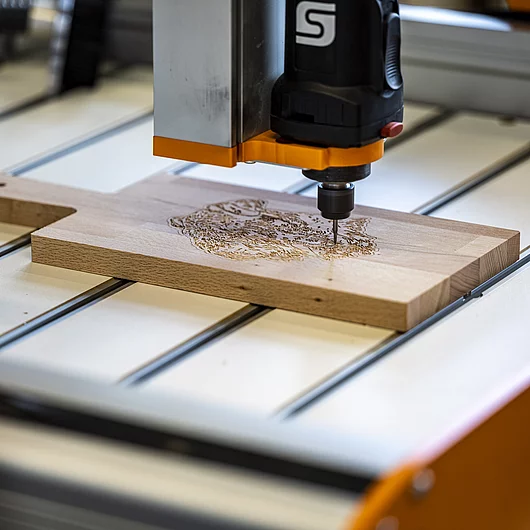 Montage Mechanik Fräsen Brettli