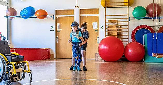 Physiotherapie mit Menschen