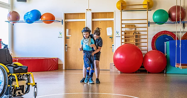 Physiotherapie mit Menschen