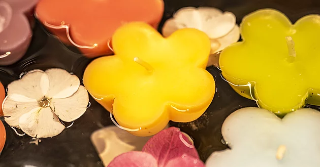 Handgemachte Nonfood Produkte Schwimmkerzen