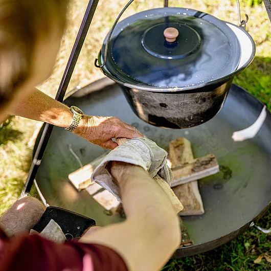 Wahlangebote Wald Feuermachen Bachs