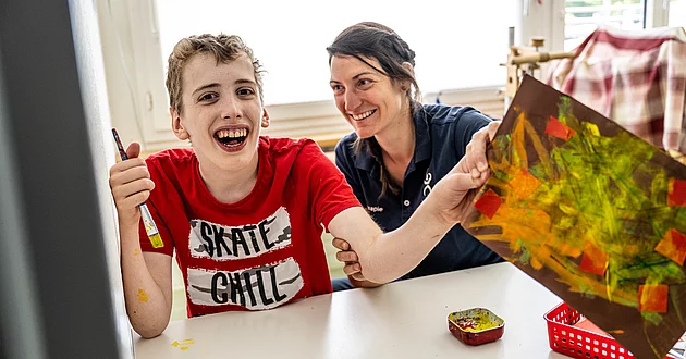 Ergotherapie mit Menschen